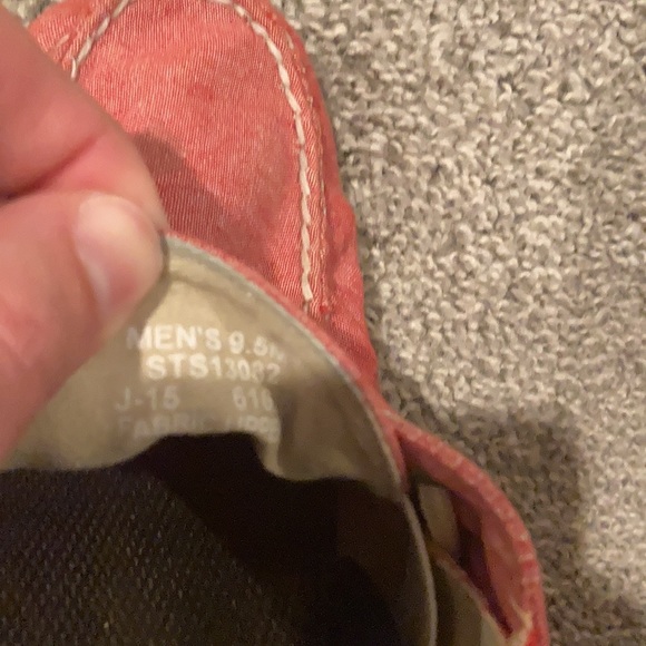 Men’s Sperry 9.5 red/pink - Picture 6 of 6